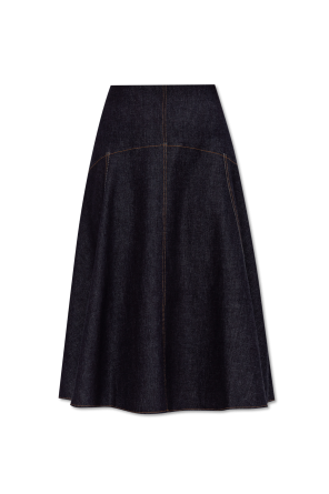 スカート BALENCIAGA FW25 Skirts (838764 TRO311055) スカート BALENCIAGA FW25 Slate tech fabric skirt